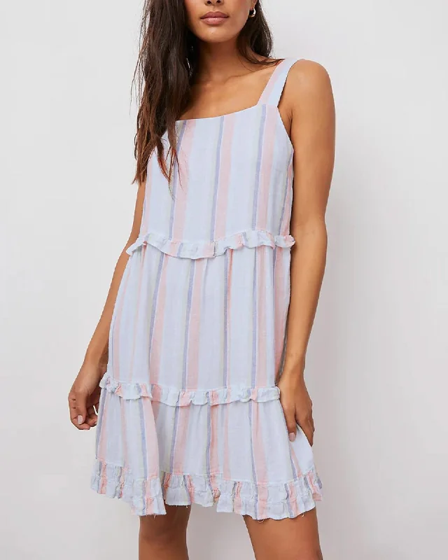 "Sandy Biarritz Multi Stripe" Dress Striped unclassified dresses
