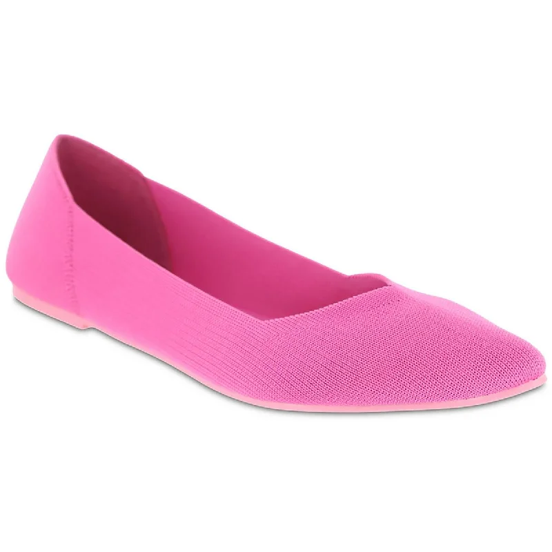 Mia Womens Kerri Pointed Toe Slip On Ballet Flats Gothic unclassified dresses