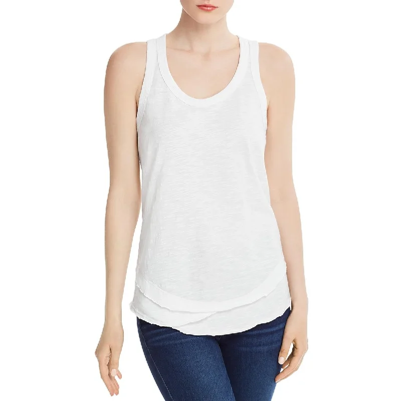 Wilt Womens Solid Cotton Top One-shoulder unclassified dresses
