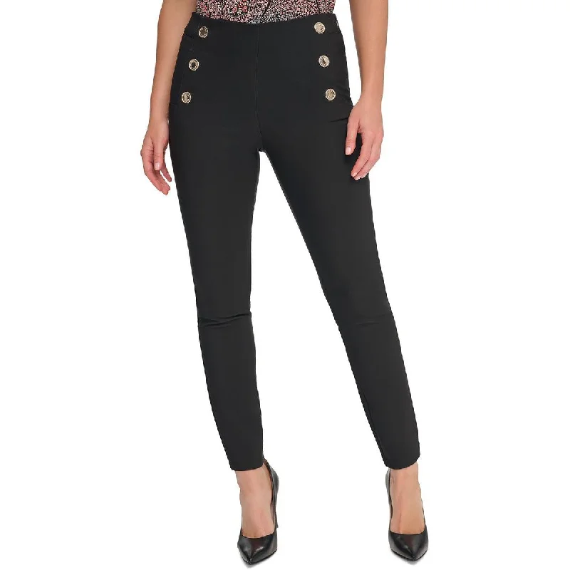 Tommy Hilfiger Womens High Waisted Side Zipper High-Waisted Pants Metallic unclassified dresses Tommy Hilfiger Womens High Waisted Side Zipper High-Waisted Pants Metallic unclassified dresses