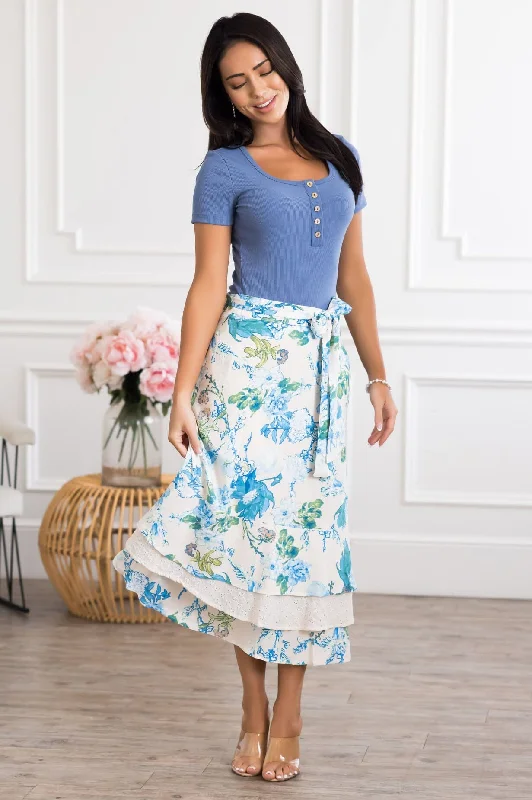 Dreaming Of You Floral Skirt