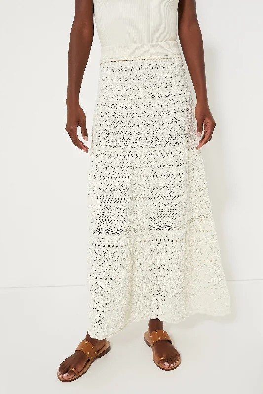 Ecru Josh Maxi Skirt