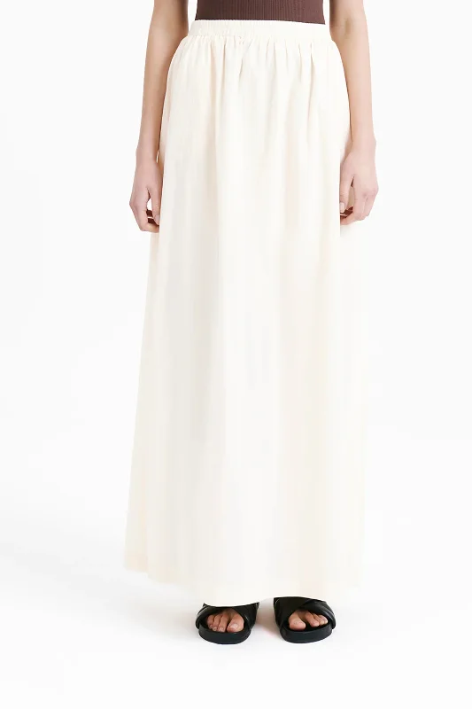 Hudson Maxi Skirt- Cloud