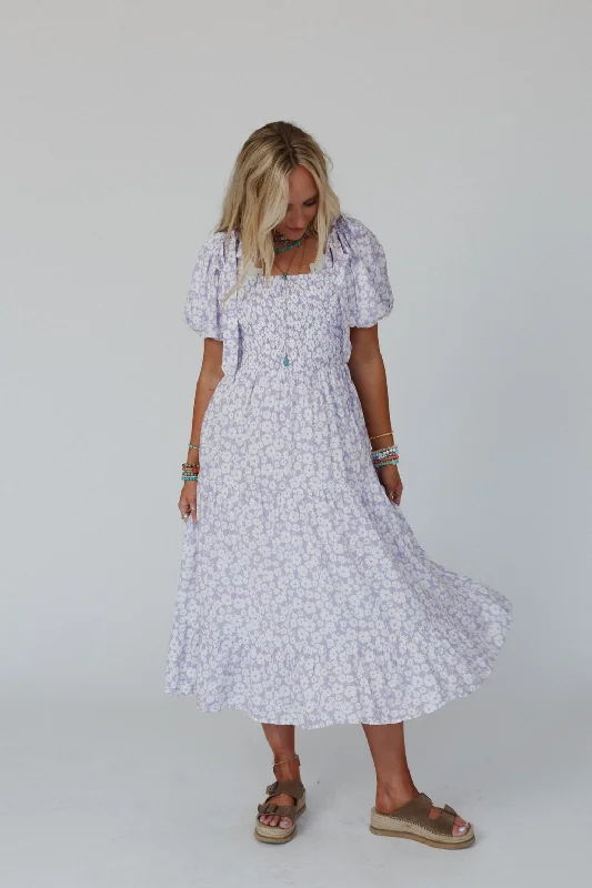 Lavender Fields Dress - Lavender