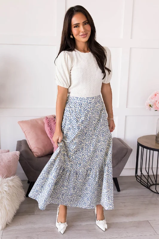 Shopping Spree Modest Maxi Skirt