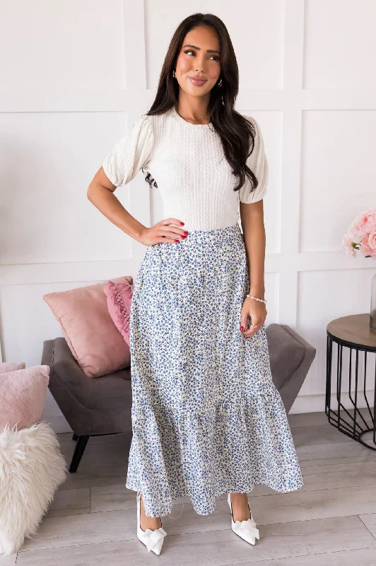 Shopping Spree Modest Maxi Skirt