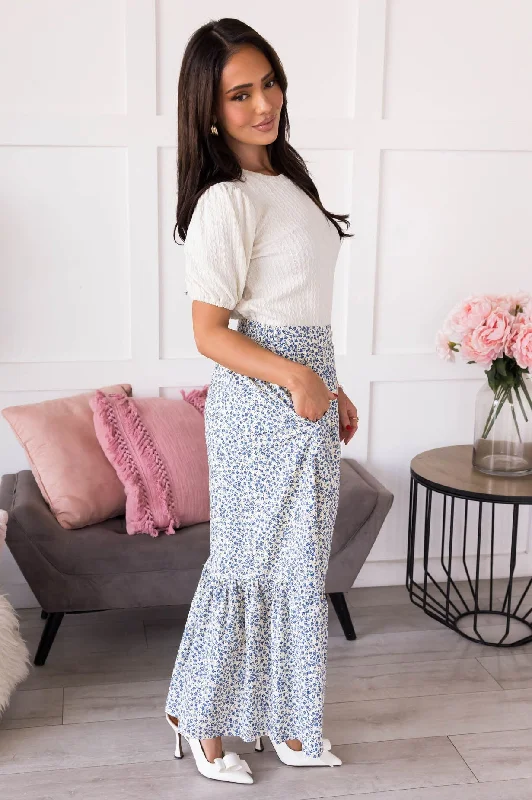 Shopping Spree Modest Maxi Skirt