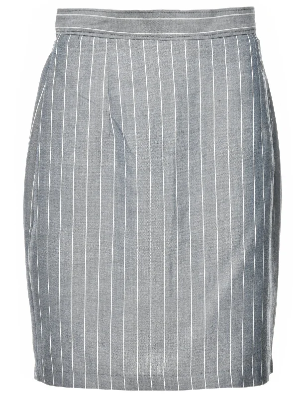 Striped Skirt - M