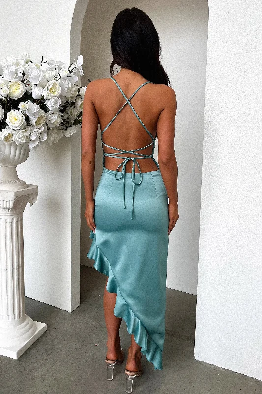 Viola Dress - Teal