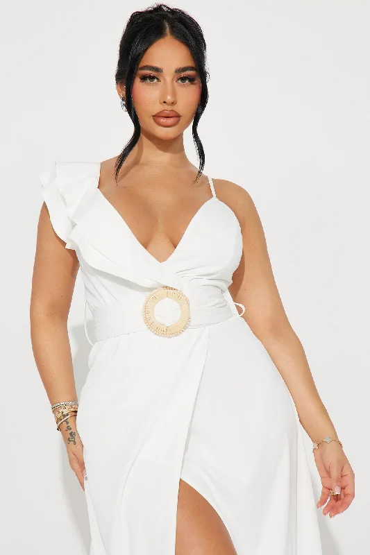 Zhuri Maxi Dress - White