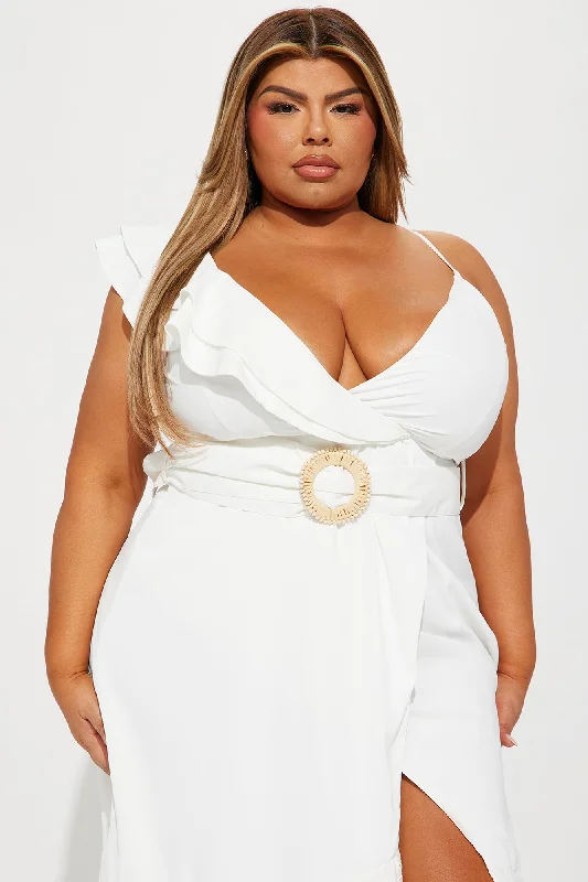 Zhuri Maxi Dress - White