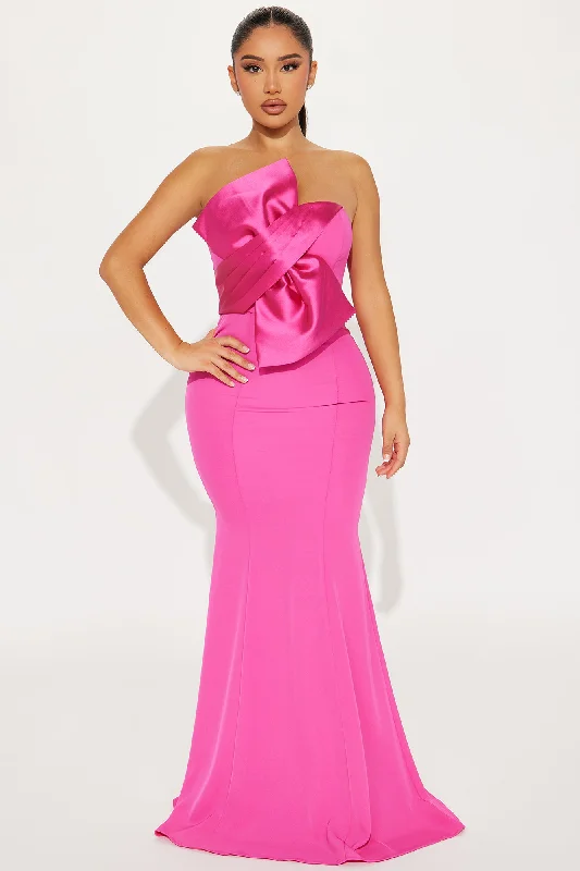 Elegant Moment Gown - Pink