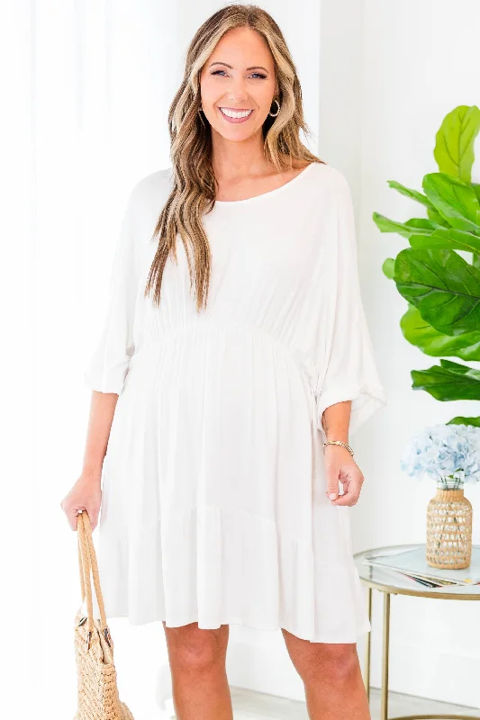 Find Balance Dress, Ivory