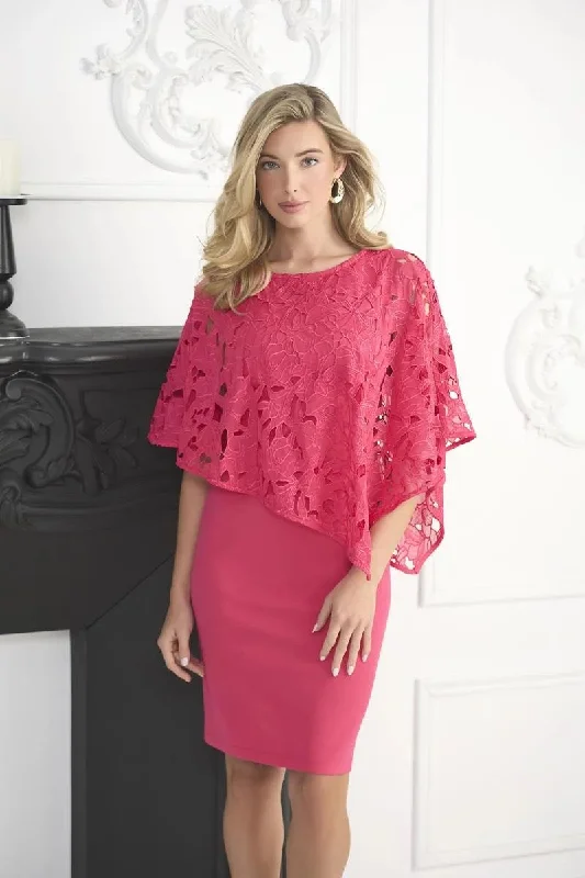 Frank Lyman - 242132 Raspberry Lace Dress