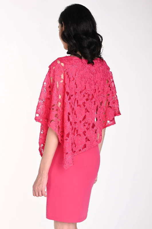 Frank Lyman - 242132 Raspberry Lace Dress