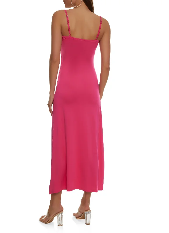 Scoop Neck Maxi Cami Dress