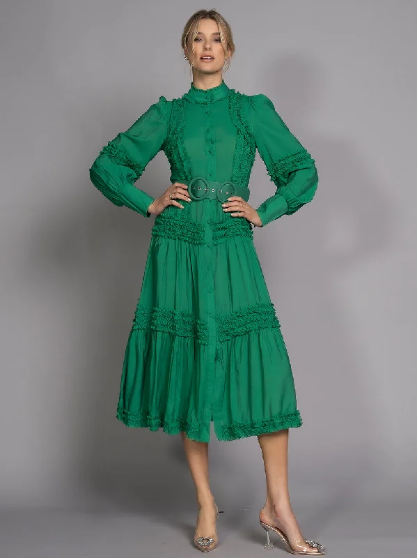 JADE Maxi Dress in Green