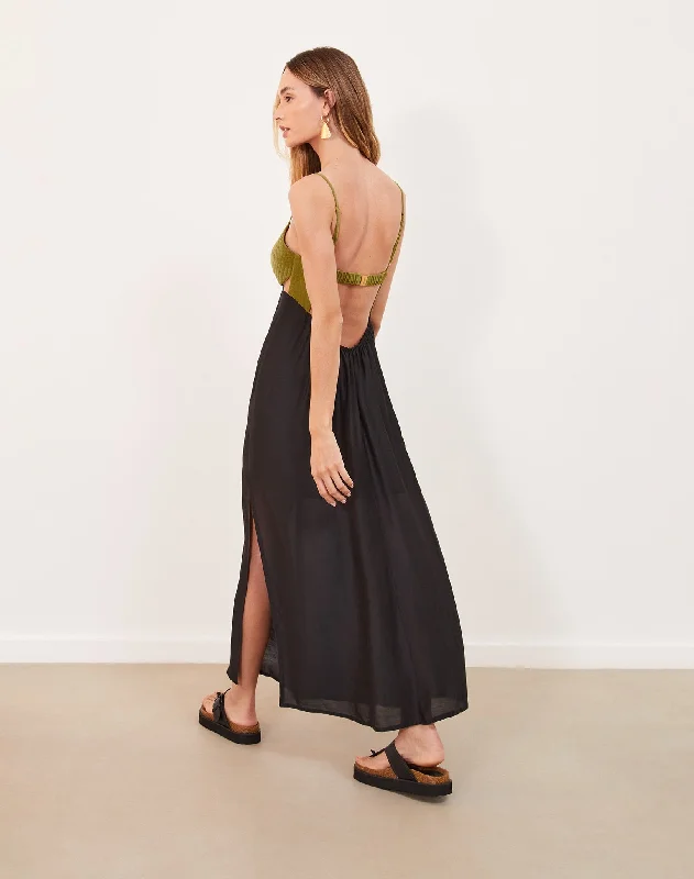 Yana Long Dress (exchange only) - Black