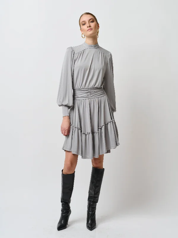 CampanulaBBBerry dress - Ghost Grey